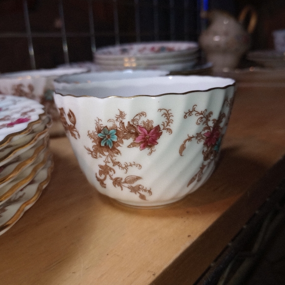 VTG Minton Ancestral Cup & Saucer - Picture 2 of 3